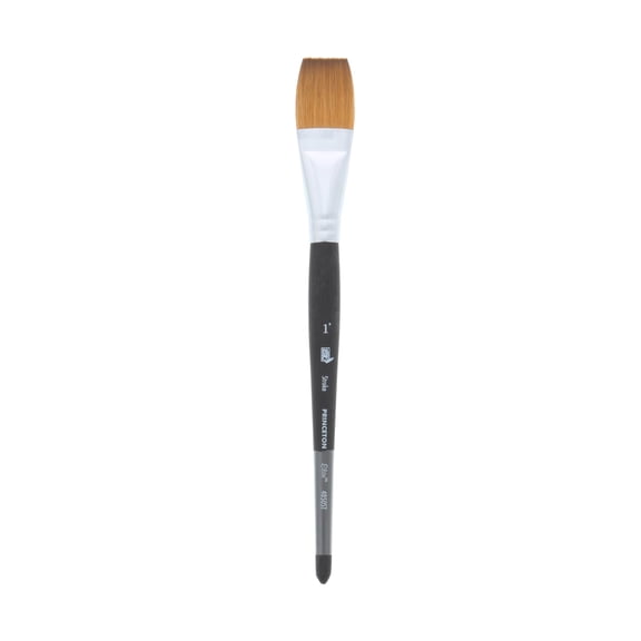 Princeton Brush Elite Synthetic Kolinsky Sable Watercolor Brush, Stroke, 1 in