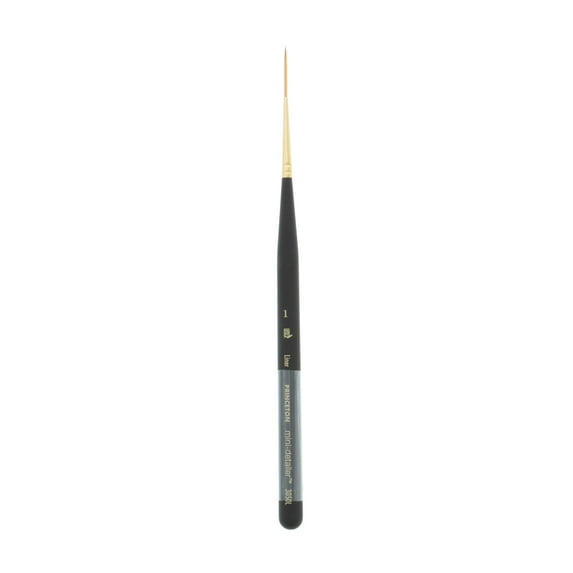 Princeton Brush Mini-Detailer Synthetic Sable Brush, Liner, 1