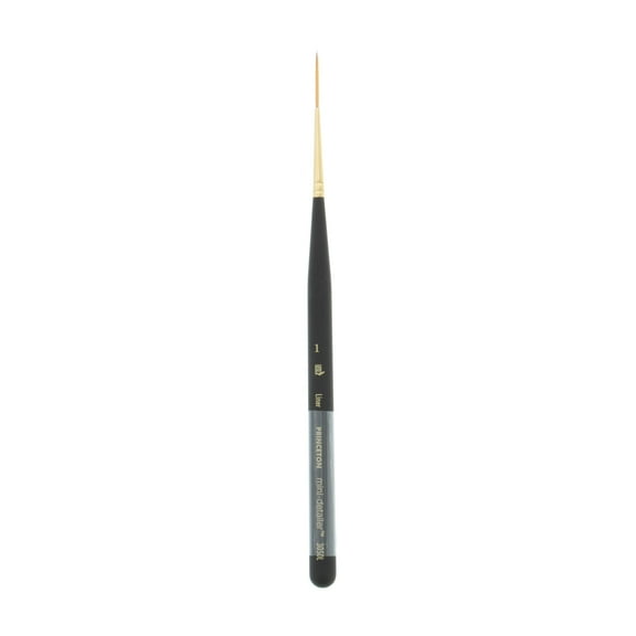 Princeton Brush Mini-Detailer Synthetic Sable Brush, Liner, 1