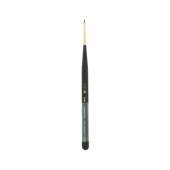 Princeton Brush Mini-Detailer Synthetic Sable Brush, Shader, 2/0