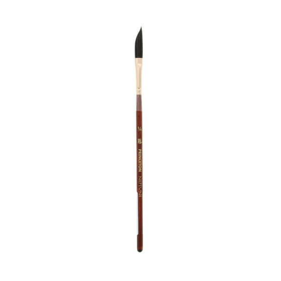Princeton Brush Neptune Synthetic Squirrel Watercolor Brush, Dagger, 1/4
