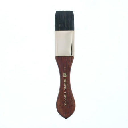 Princeton Brush Neptune Synthetic Squirrel Watercolor Brush, Mottler, 1