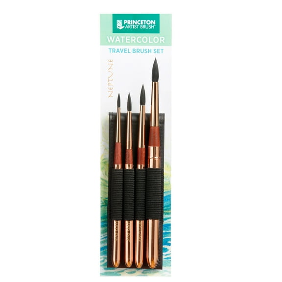 Princeton Brush Neptune Synthetic Travel Set