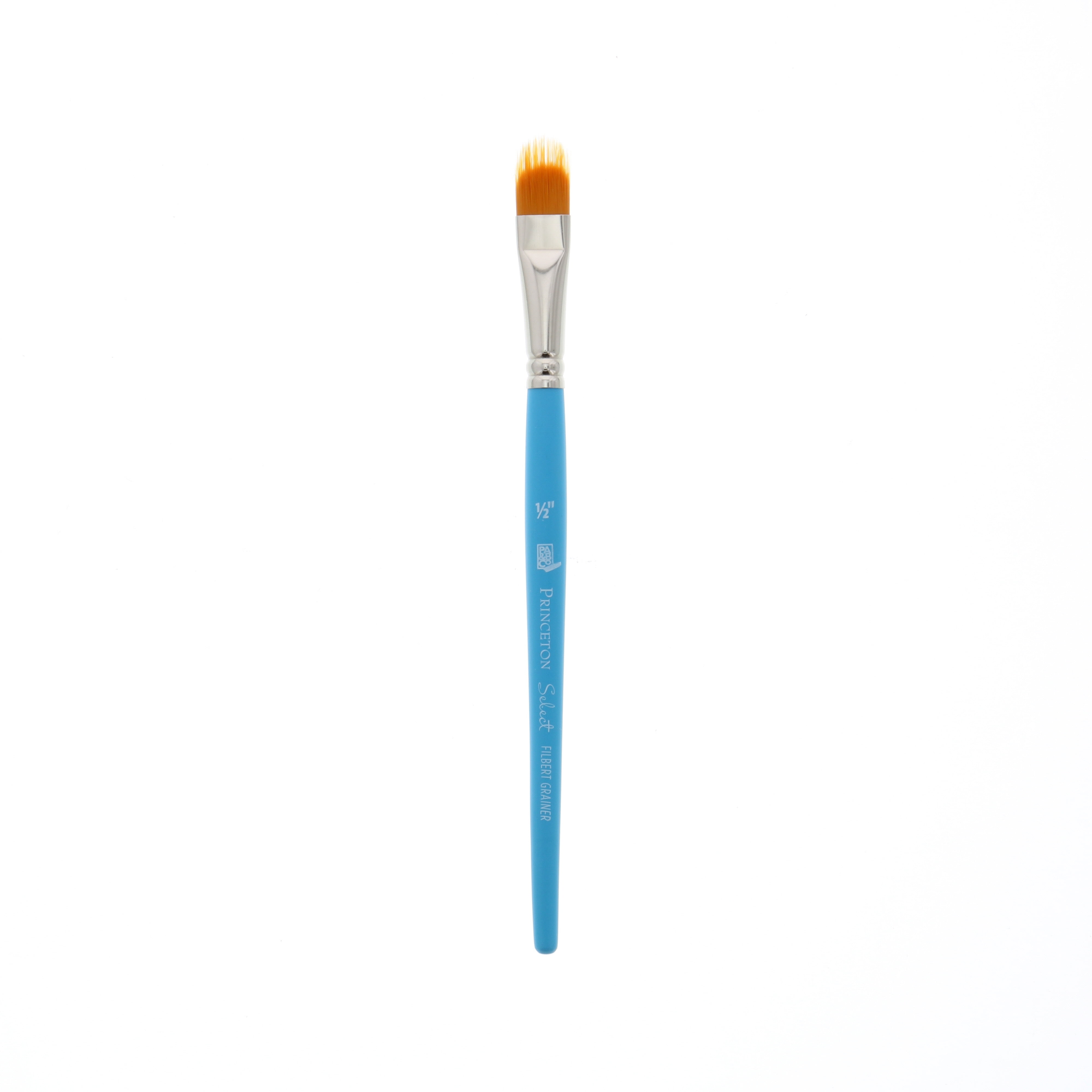 Princeton Brush Select Artiste Brush, Filbert, Grainer, 1/2"
