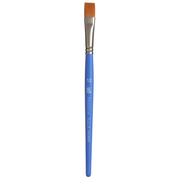 Princeton Brush Select Artiste Brush, Flat Shader, 12