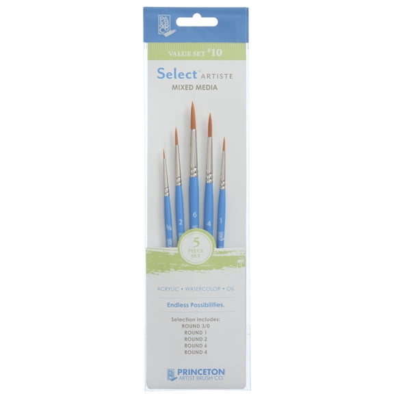 Princeton Brush Select Artiste Brush Value Set, #10