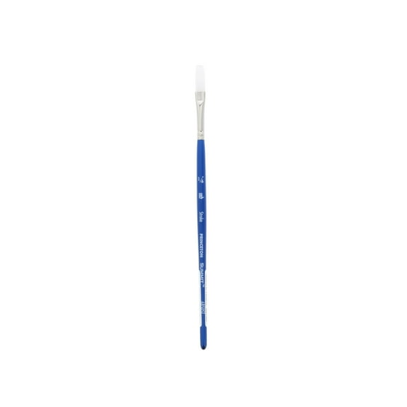 Princeton Brush Summit Ultimate White Synthetic Watercolor & Acrylic Brush, Stroke, 1/4 in