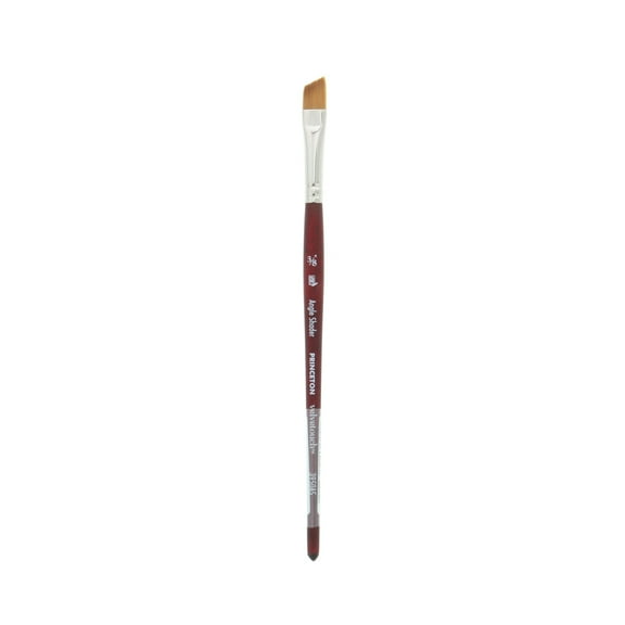 Princeton Brush Velvetouch Mixed Media Brush, Angle Shader, 3/8 in