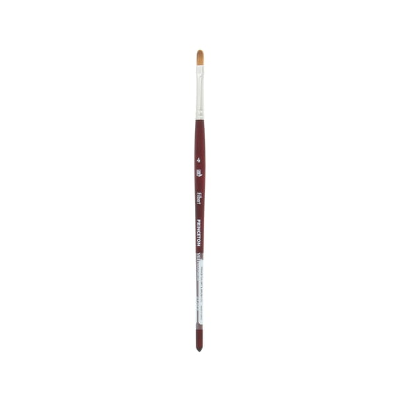 Princeton Brush Velvetouch Mixed Media Brush, Filbert, 4