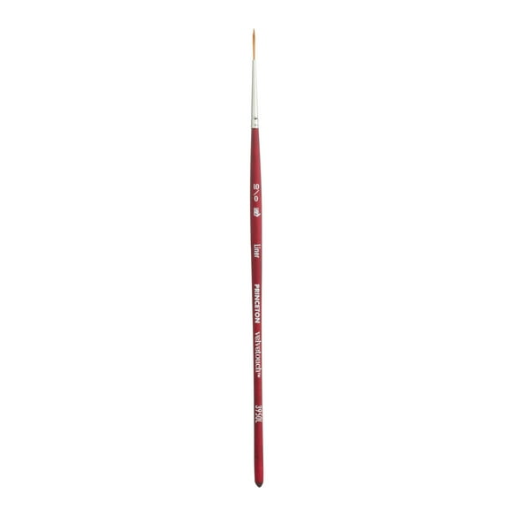 Princeton Brush Velvetouch Mixed Media Brush, Liner, 10/0