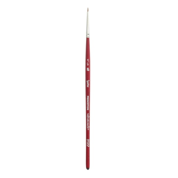 Princeton Brush Velvetouch Mixed Media Brush, Spotter, 5/0