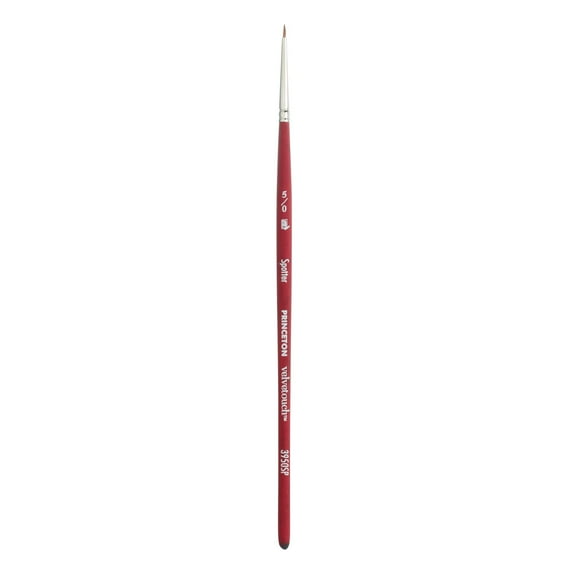 Princeton Brush Velvetouch Mixed Media Brush, Spotter, 5/0