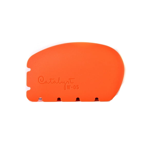 Princeton Catalyst Silicone Tools, Wedge, #5, Orange, Pack Of 2
