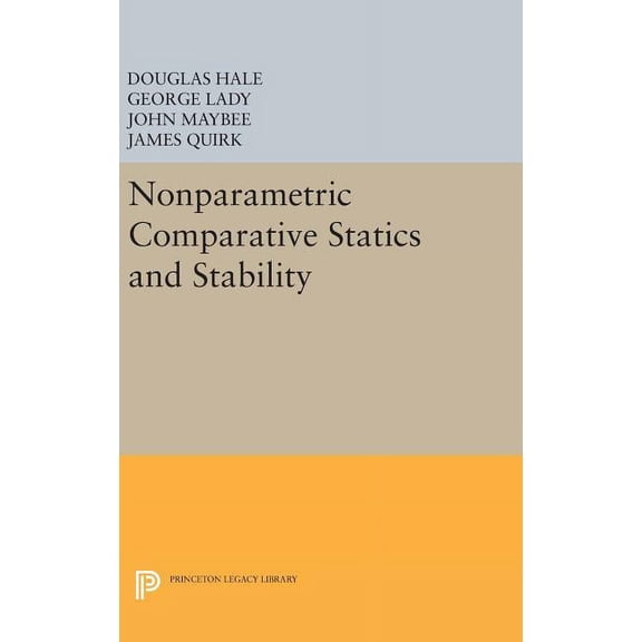 Princeton Legacy Library Nonparametric Comparative Statics and Stability, Book 82, (Hardcover)