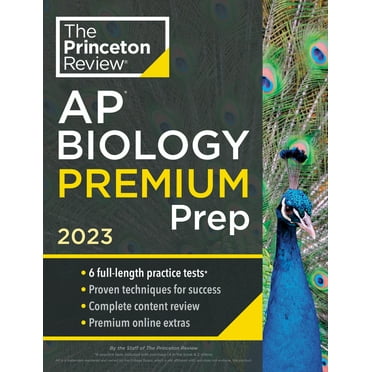 Pre-Owned Princeton Review AP Biology Premium Prep, 2023: 6 Practice Tests + Complete Content Review + Strategies & Techniques (Paperback) 0593450655 9780593450659