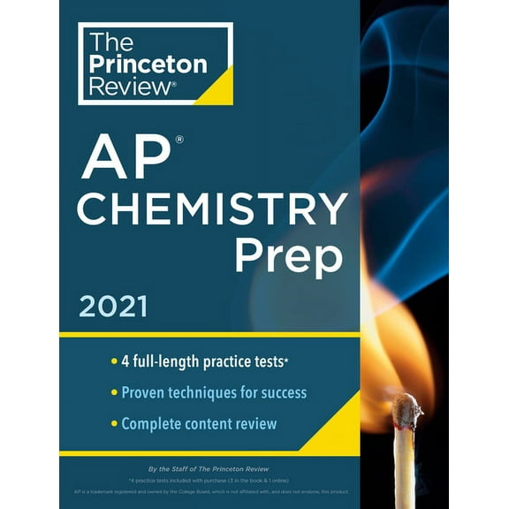 Princeton Review AP Chemistry Prep, 2021