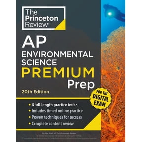 Pre-Owned Princeton Review AP Environmental Science Premium Prep, 20th Edition: 4 Practice Tests + Digital Practice Online + Content Review