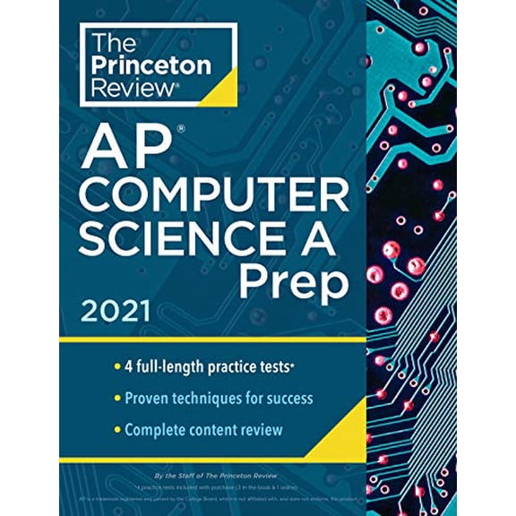 Pre-Owned Princeton Review AP Computer Science a Prep, 2021: 4 Practice Tests + Complete Content Review + Strategies & Techniques (Paperback) 0525569499 9780525569497