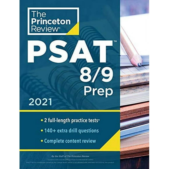Pre-Owned Princeton Review PSAT 8/9 Prep: 2 Practice Tests + Content Review + Strategies (College Test Preparation) Paperback
