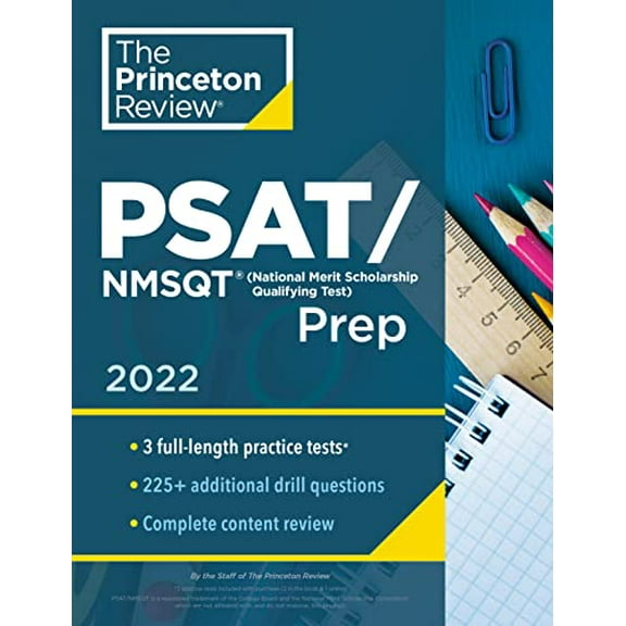 Pre-Owned Princeton Review Psat/NMSQT Prep, 2022: 3 Practice Tests + Review & Techniques + Online Tools (Paperback) 0525572090 9780525572091