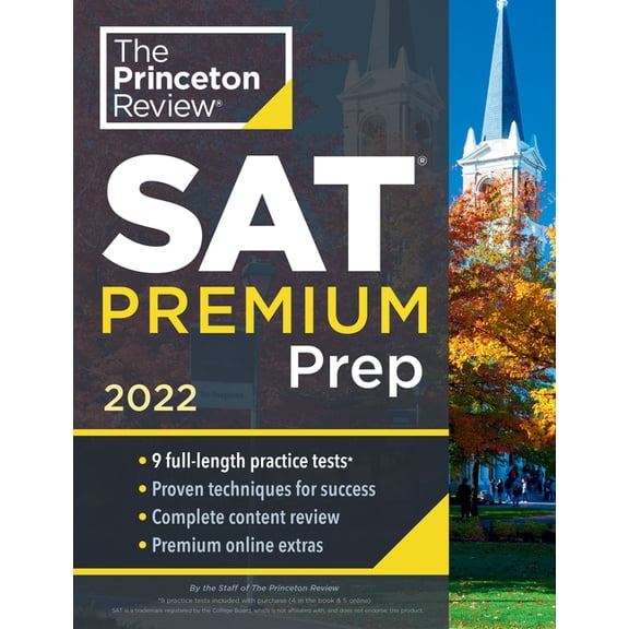 Pre-Owned Princeton Review SAT Premium Prep 2022