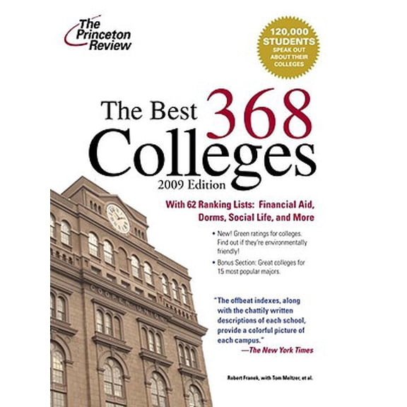 Pre-Owned Princeton Review: The Best ... Colleges: The Best 368 Colleges (Series #368) (Paperback)