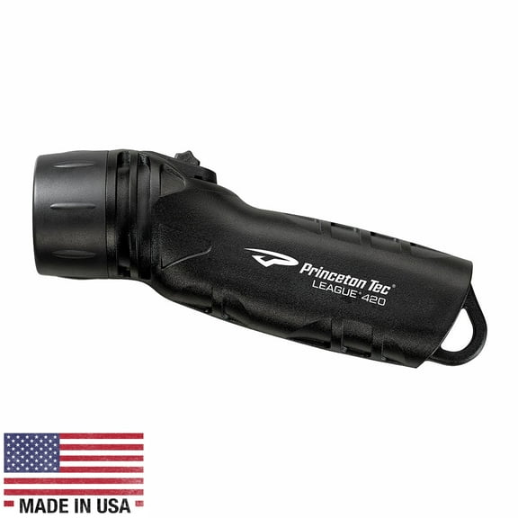 Princeton Tec Handheld Flashlight,Plastic,Black,420lm LG4-BK