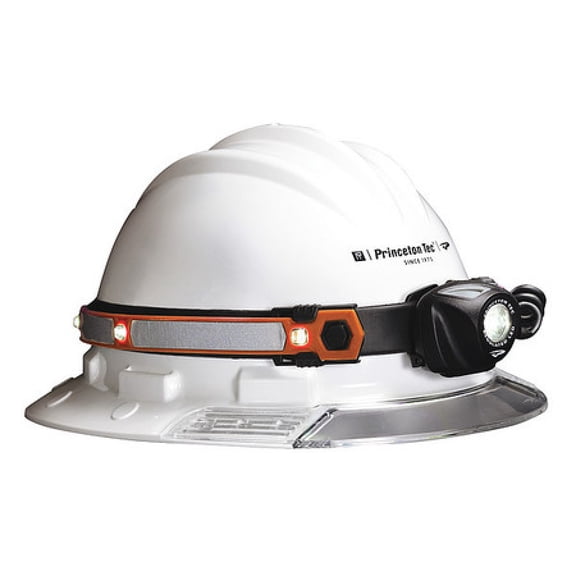 PRINCETON TEC EOS360-BK Headlamp,165 lm,Black,Industrial,Plastic