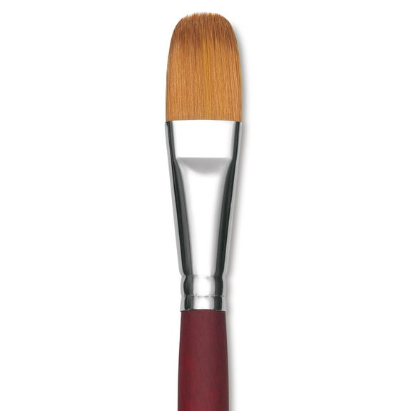 Princeton Velvetouch Series 3900 Synthetic Brush - Blooms, Long Handle, Size 12