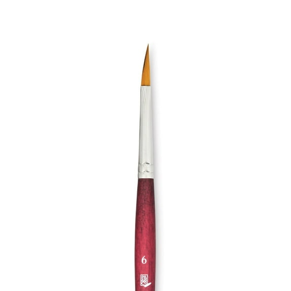 Princeton Velvetouch Series 3950 Synthetic Brush - Petals, Size 6
