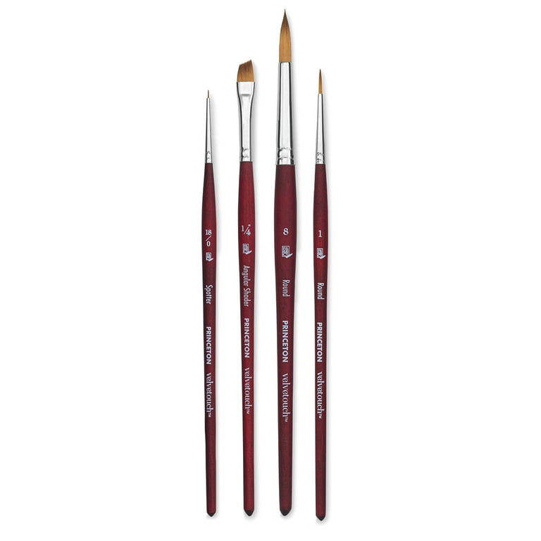 Princeton Velvetouch Watercolor Brushes for Detail Painting