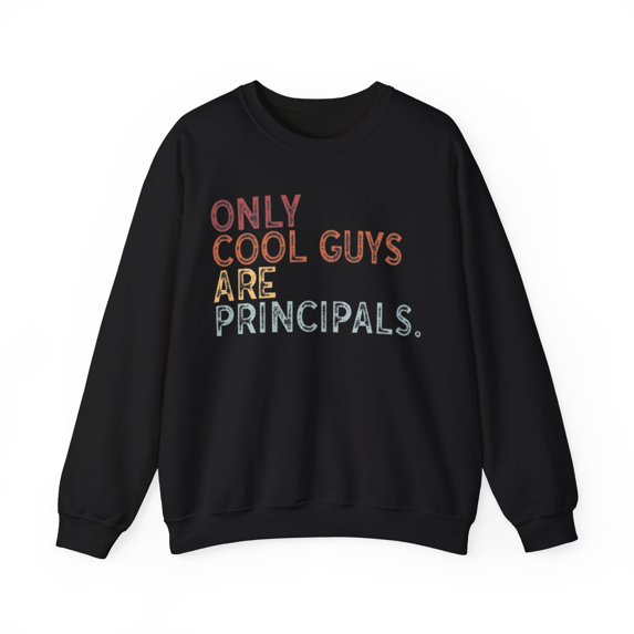 Principal Sweatshirt Gifts Crew Neck Shirt Long Sleeve Unisex