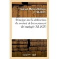 thumbnail image 1 of Principes Sur La Distinction Du Contrat Et Du Sacrement De Mariage, Sur Le Pouvoir D' Tablir, 1 of 1