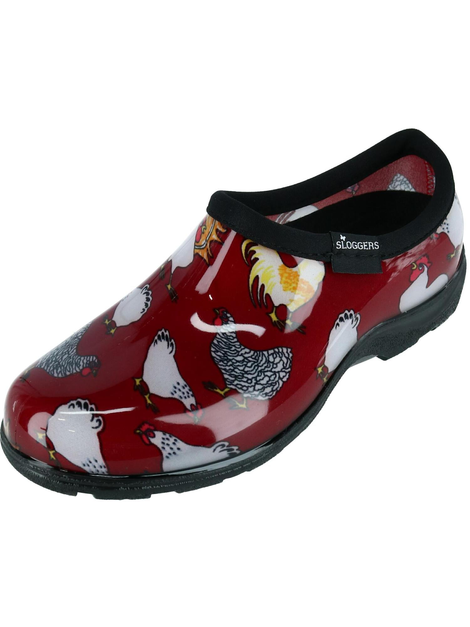 Sloggers Women's Waterproof Garden Shoe - Outdoor Slip-On, Comfort ...