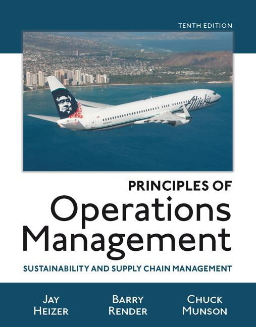 Principles of Operations Management Sustainability and Supply Chain