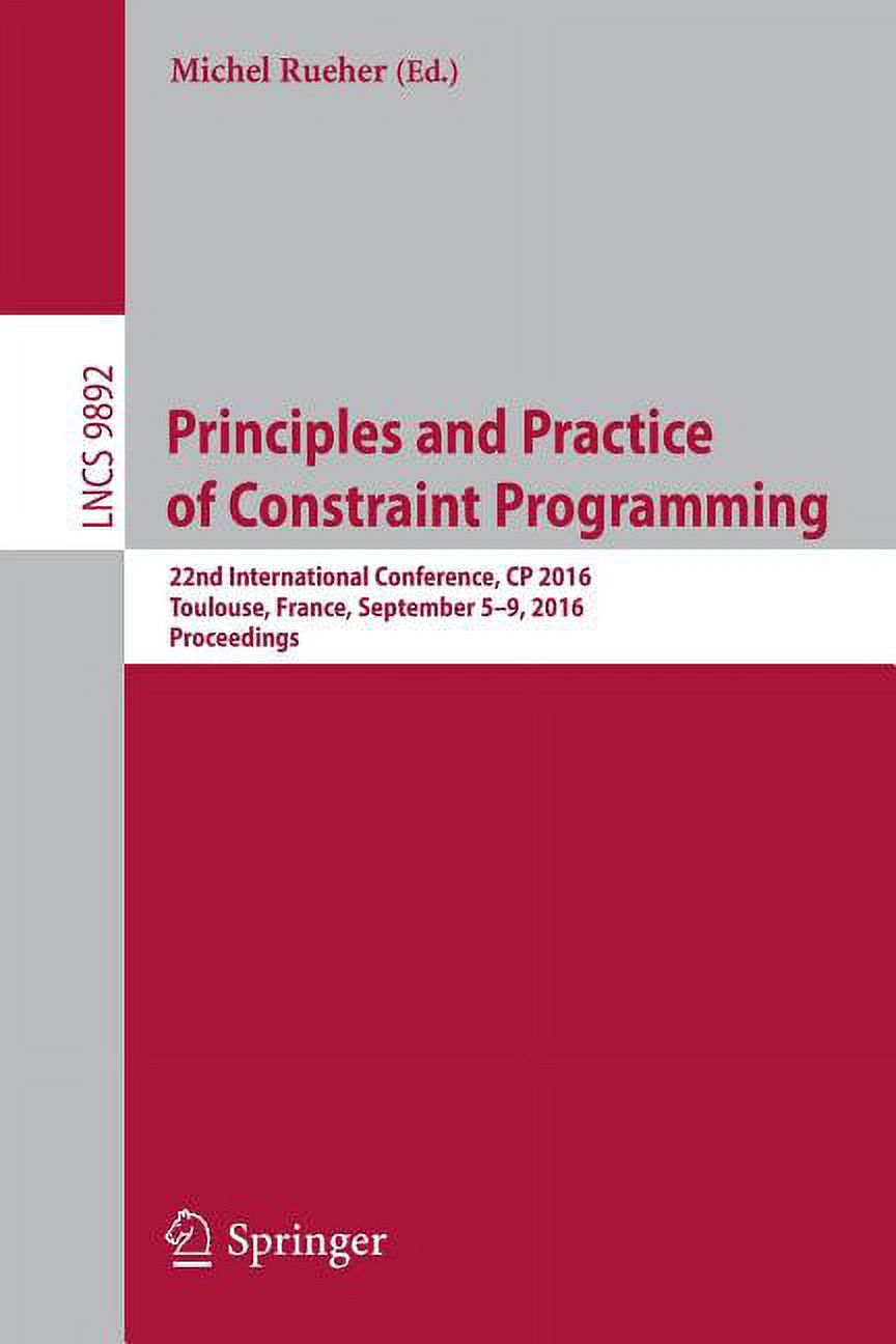 Principles and Practice of Constraint Programming: 22nd International ...