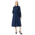 thumbnail image 1 of Principles Womens Belted Frill Midi Shirt Dress, 1 of 3