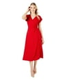 thumbnail image 1 of Principles Womens Twist Wrap Dress, 1 of 4