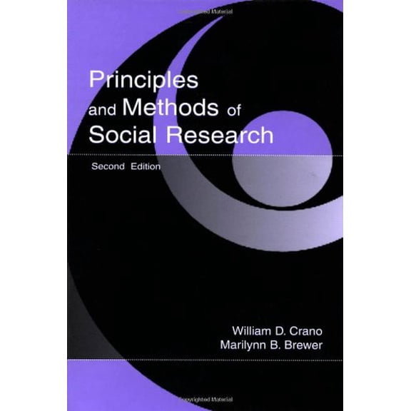 Pre-Owned Principles and Methods of Social Research