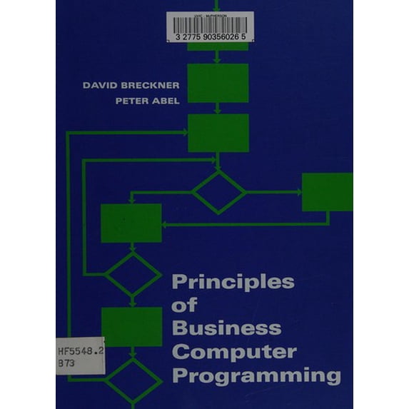 Pre-Owned Principles of Business Computer Programming 9780137066148 /