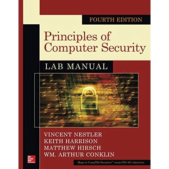 Pre-Owned Principles of Computer Security Lab Manual, Fourth Edition (Paperback) 0071836551 9780071836555