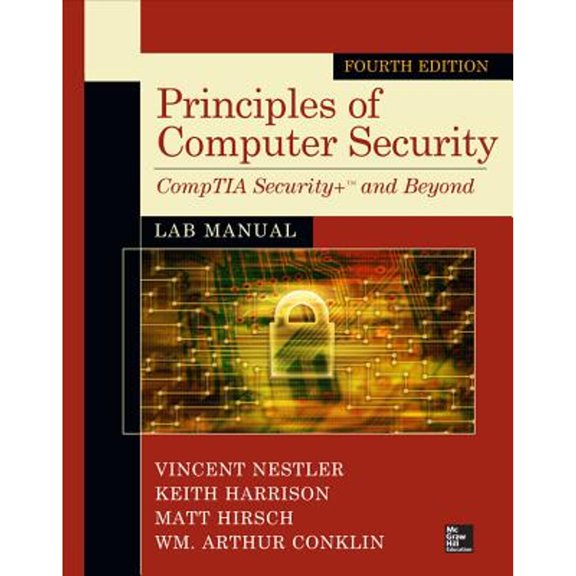 Pre-Owned Principles of Computer Security Lab Manual, Fourth Edition (Paperback) 0071836551 9780071836555