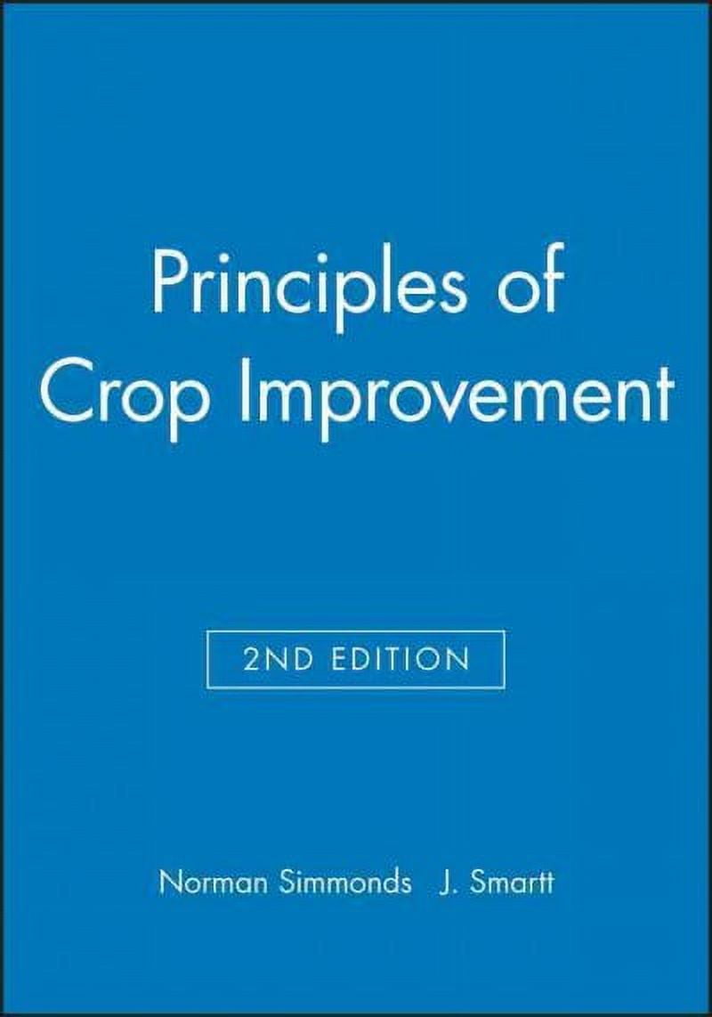 Principles of Crop Improvement