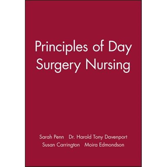 Pre-Owned Principles of Day Surgery Nursing (Paperback)