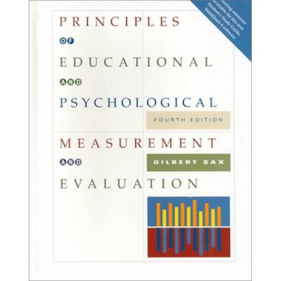 Pre-Owned Principles of Educational and Psychological Measurement and Evaluation (Hardcover) 0534257496 9780534257491