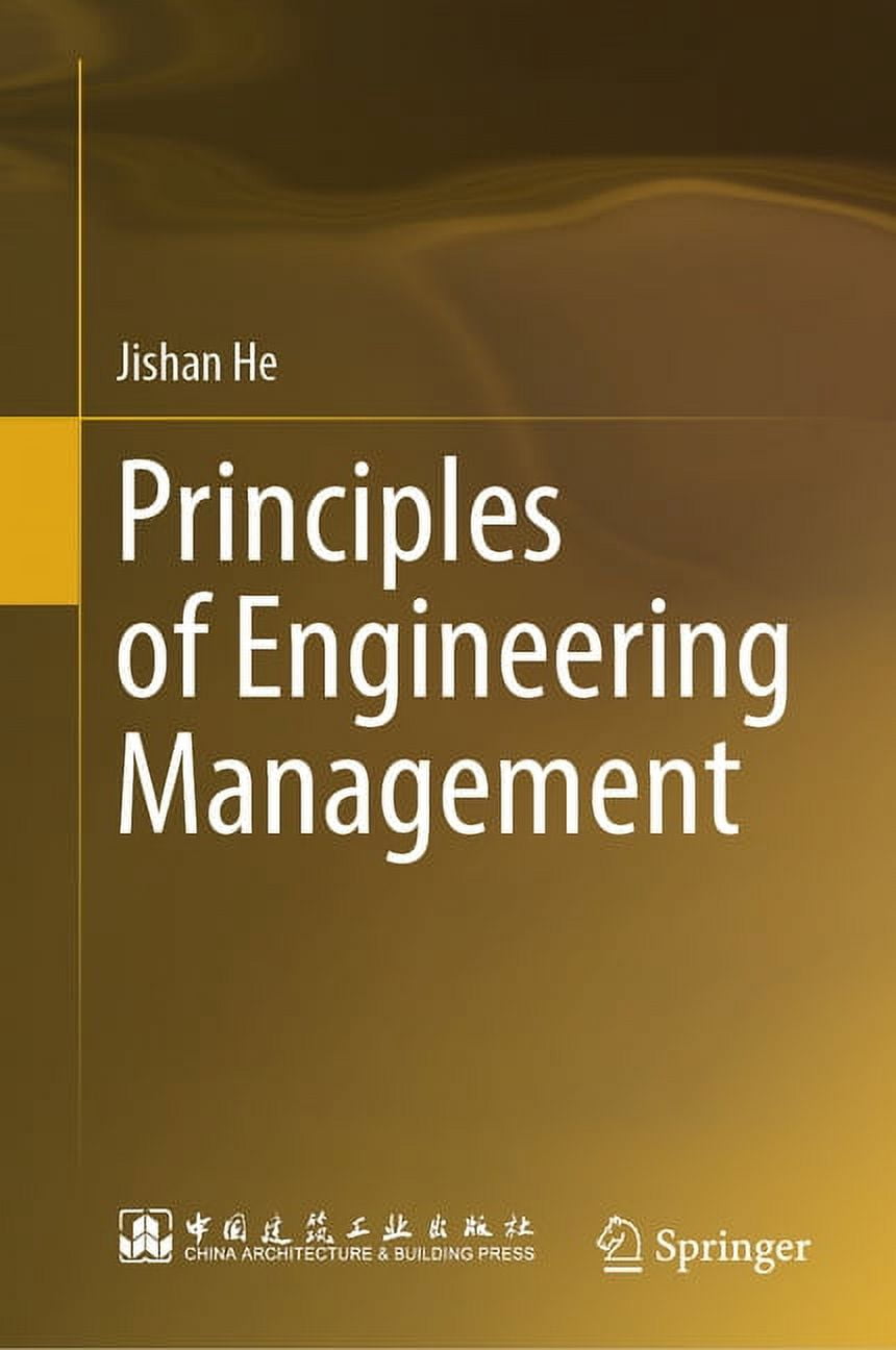 Engineering Management Principles Principles of Engineering Management, (Hardcover) - Walmart.com