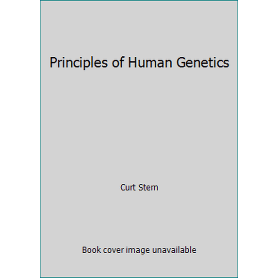 Pre-Owned Principles of Human Genetics (Hardcover) 0716705974 9780716705970