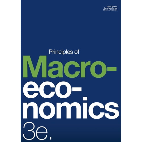 Principles of Macroeconomics 3e, (Paperback)