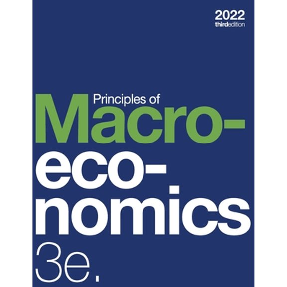Pre-Owned Principles of Macroeconomics 3e (paperback, b&w) (Paperback) 173895921X 9781738959211