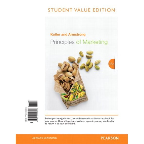 Pre-Owned Principles of Marketing: Student Value Edition Paperback